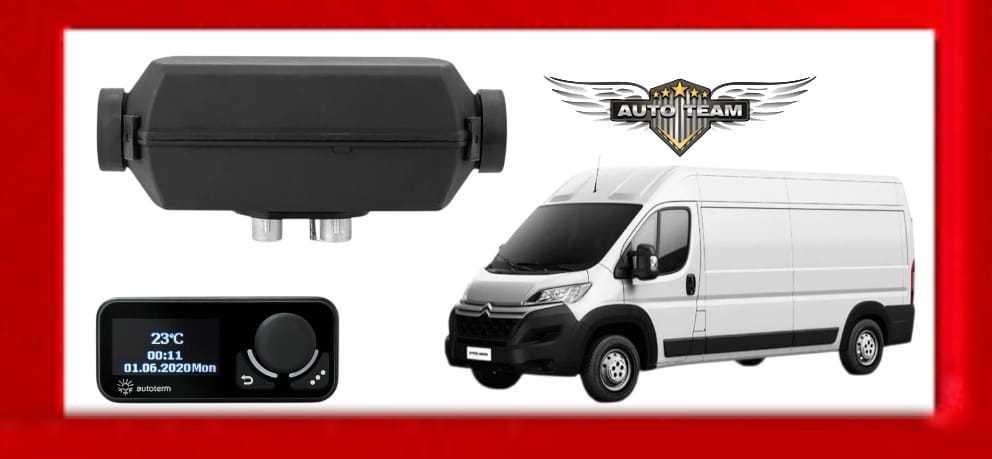 Webasto Planar Autoterm ogrzewanie postojowe 2KW JUMPER Montaż