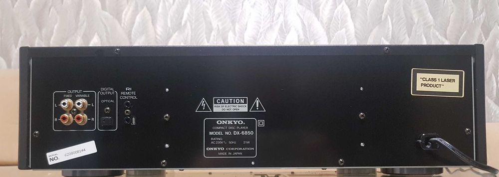 CD проигрыватель Onkyo Integra DX-6850/Silver/ Optical made in Japan