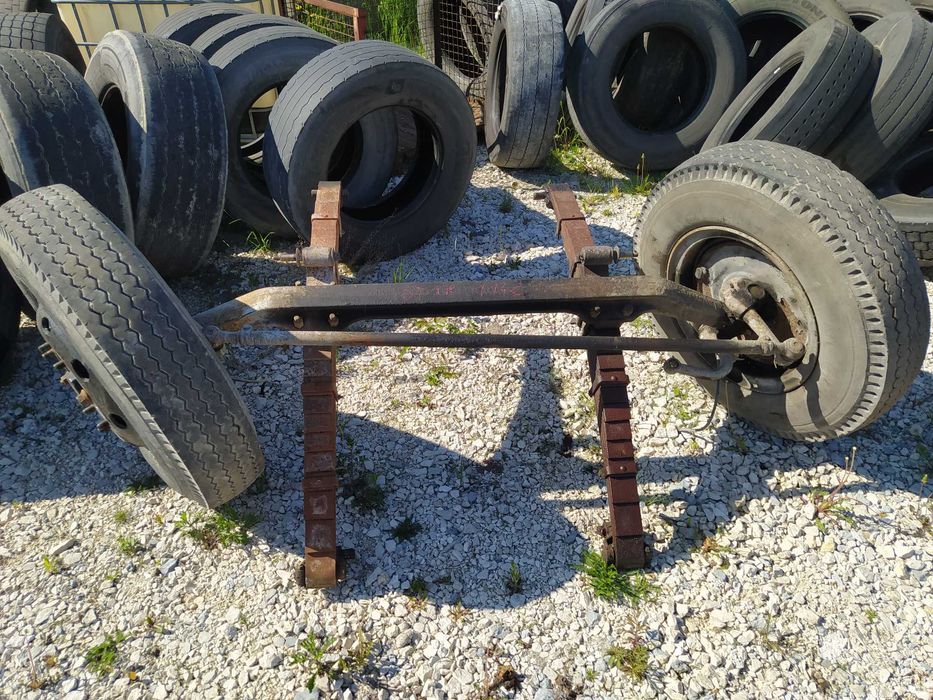 Star 1142 przednia belka oś komplet