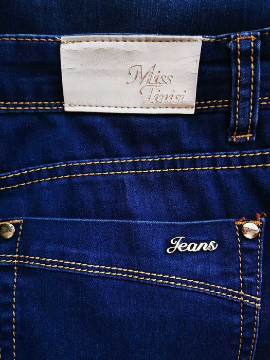 Jeansy damskie duży rozmiar