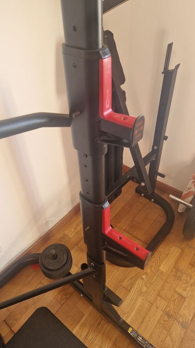 Rack Agachamentos Supino + Material