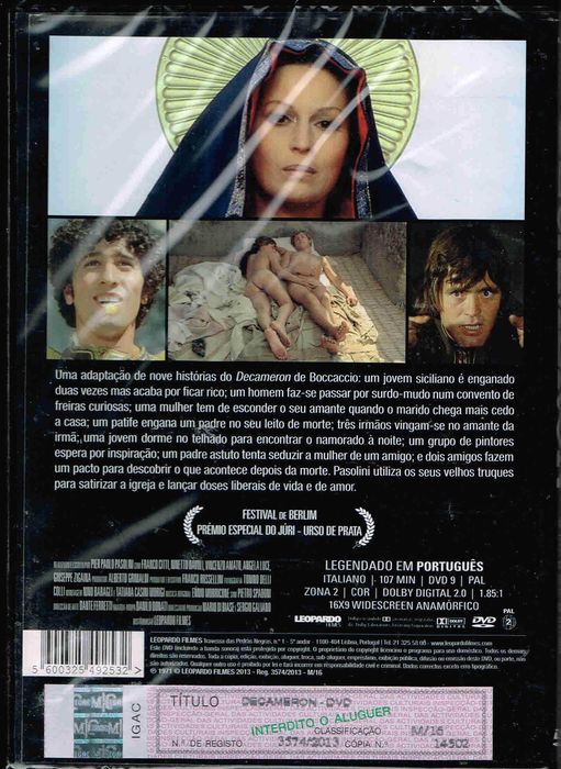 Filme em DVD: SALÓ ou 120 Dias de Sodoma (Pasolini) - NOVO! SELADO!