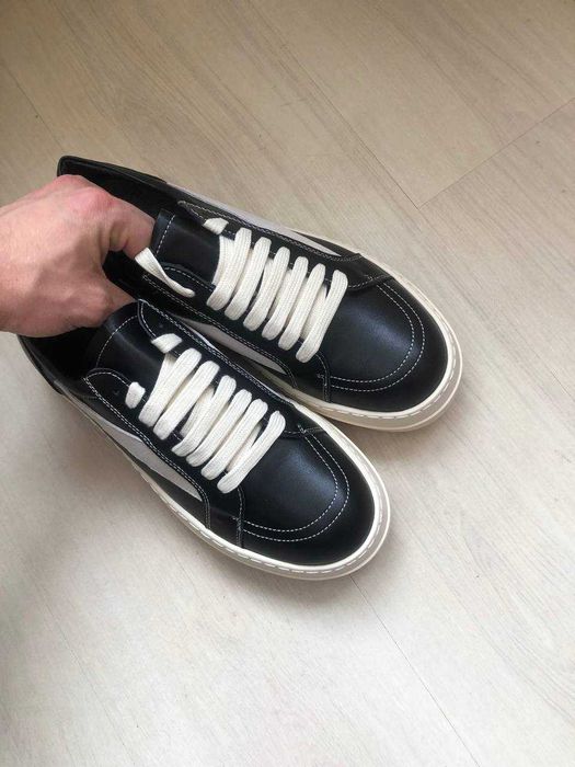 Кросівки Rick Owens Vans Black | Drkshdw Vintage Ramones