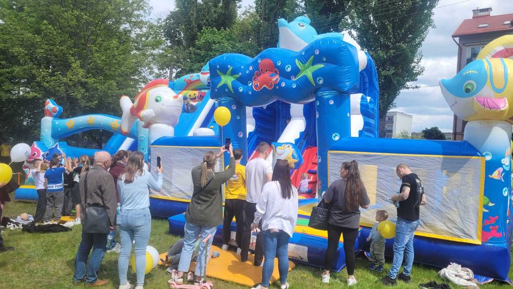 Zjeżdżalnia dmuchana. Dmuchance, Animator