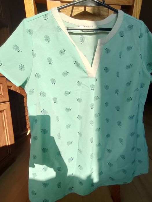 Koszula z krótkim rękawem damska.