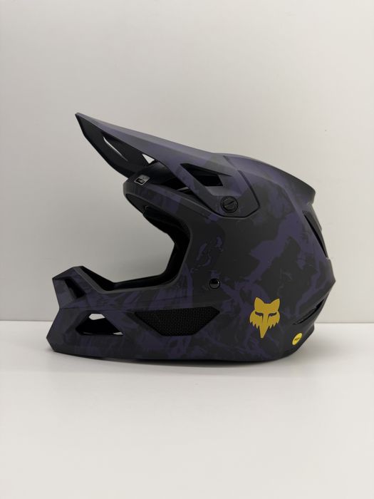 Kask Rowerowy Full Face FOX RAMPAGE plum, MIPS mtb/enduro/downhill/trial/hulajnoga rozmiar L (59 - 60CM)