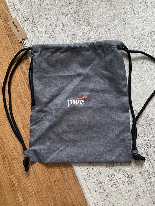 Torba worek  szary sportowy na plecy