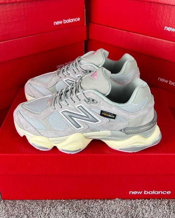 !SALE! New Balance 9060 Light Grey Pink Cordura 36 37 38 39 40 41 42
