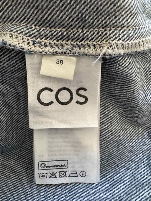 Сукня / з застібкою джинсова нова COS