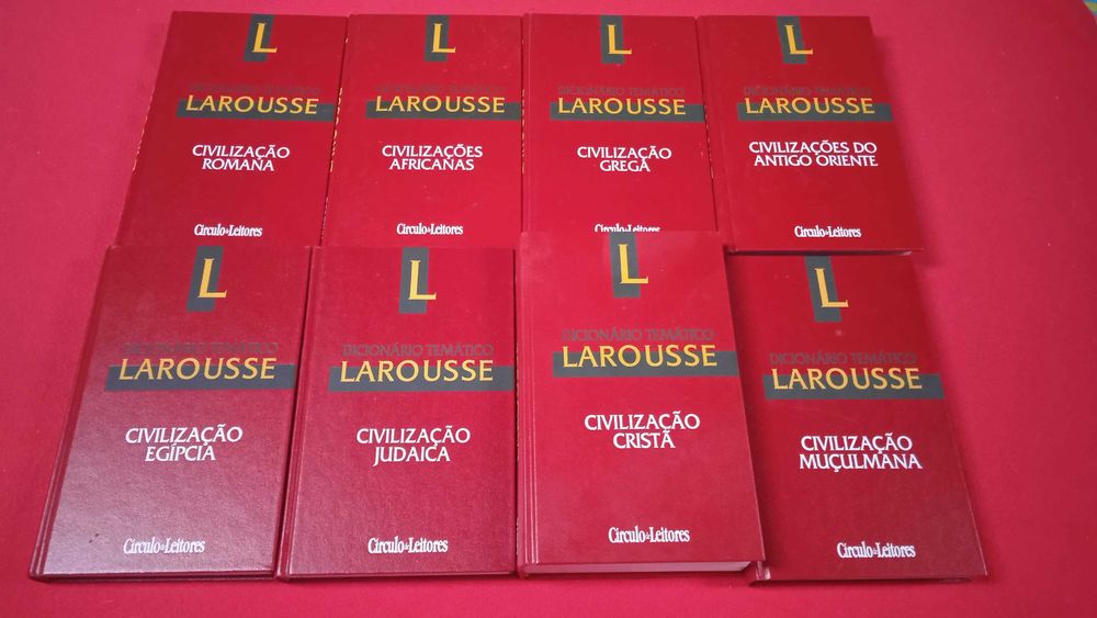 Larousse - Civilizações - Pintores - Escritores - Dicionário Temático