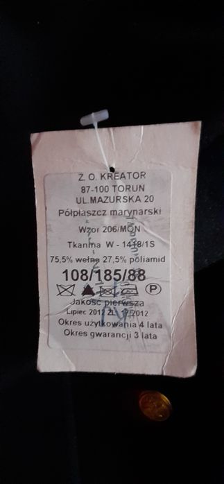 Mundur galowy Marynarki Wojennej