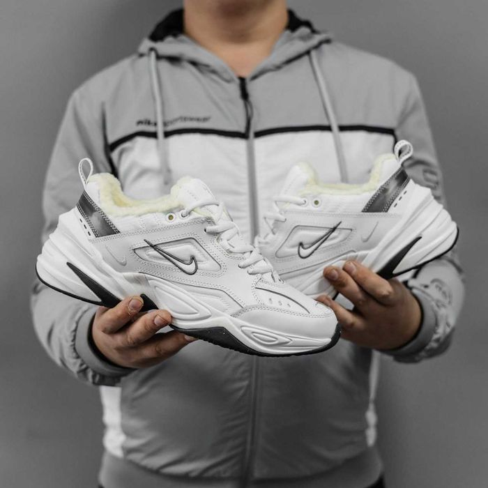 Мужские зимние кроссовки Nike M2K Tekno Winter Fur зимові найк м2к