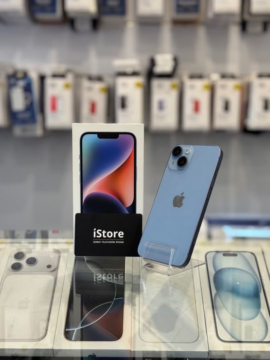 iPhone 14 • Blue • 128 GB • 90% bateria • GWARANCJA • raty • Niebieski