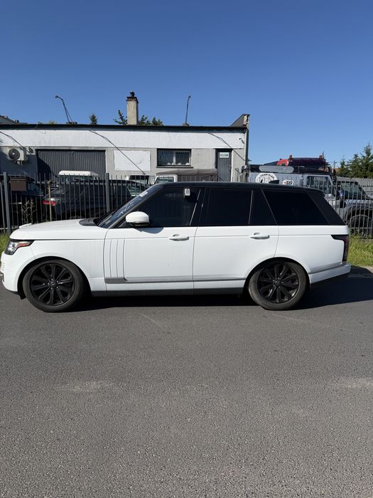Range Rover 2017 bezwypadkow,uszkodzony silnik