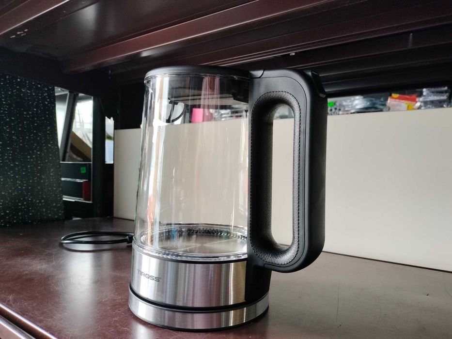 szklany czajnik elektryczny podświetlenie gwarancja 1,7L TIROSS TS2703