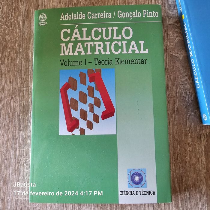 Livro Cálculo Matricial