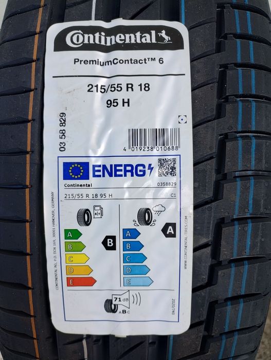Opony Continental PremiumContact 6 215/55 R18