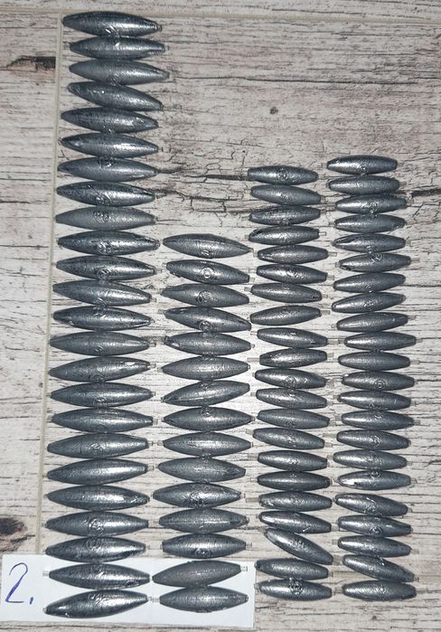 Ciężarki-oliwki z igielitem Robinson 12g, 10g, 6g,