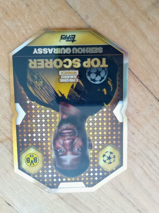 Karty piłkarskie Topps