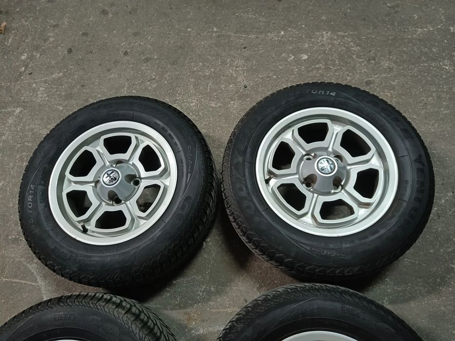 4 jantes 14 Alfa Romeo giulia Júnior Gt, GTV, 1300, 1600,1750  berlina