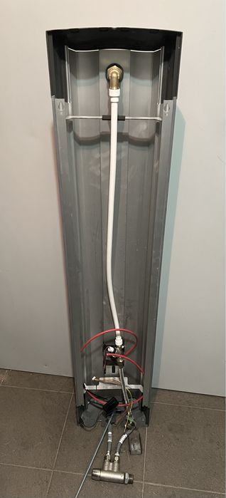 Oras Electra panel prysznicowy elektroniczny aluminium/chrom 6661FTW