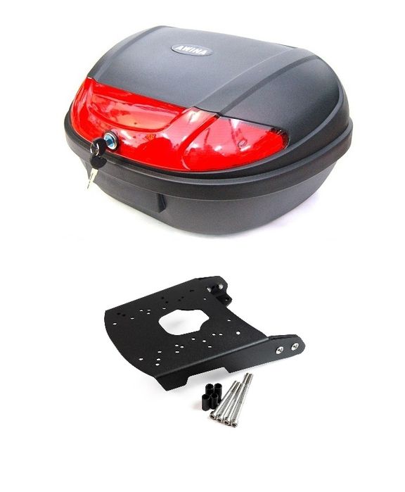 HONDA CB 600 F PC34 / PC36 Kufer Centralny Duży 48L + Stelaż Kufra