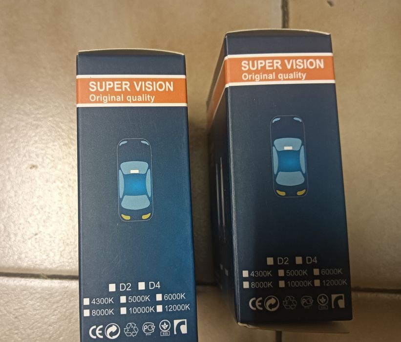 Lâmpada xenon de 5000w warm white D2R