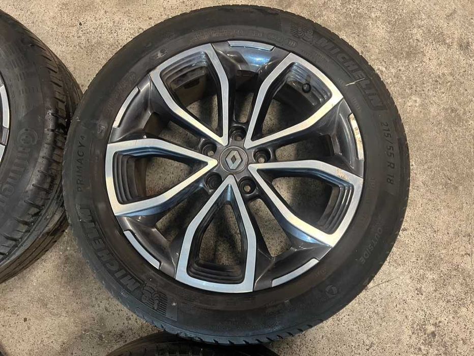 Jantes 18 ORIGINAIS Renault Kadjar - 5x114,3 | Inclui Pneus