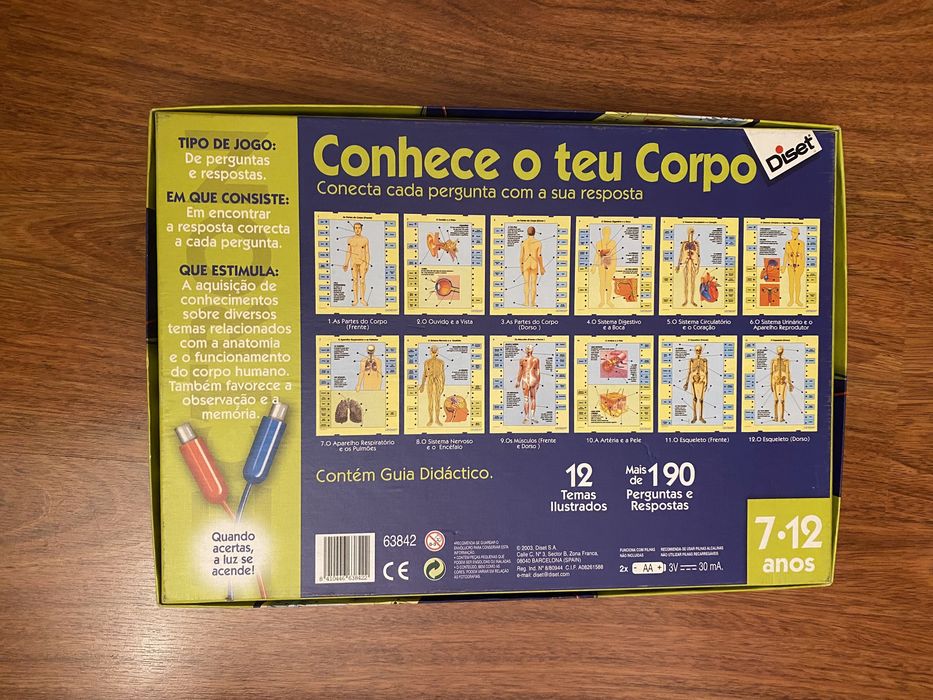Jogo "Lectron - Conhece o Teu Corpo"