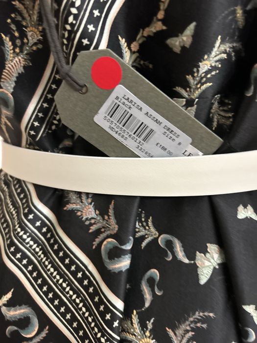 AllSaints Larisa Ass jedwabna sukienka boho