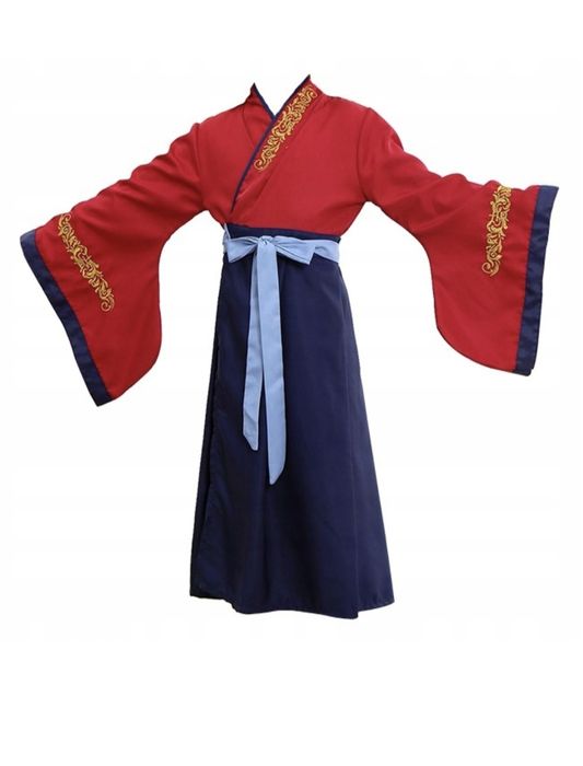 Kimono Mulan strój na bal karnawałowy bal przebierańców 116/122