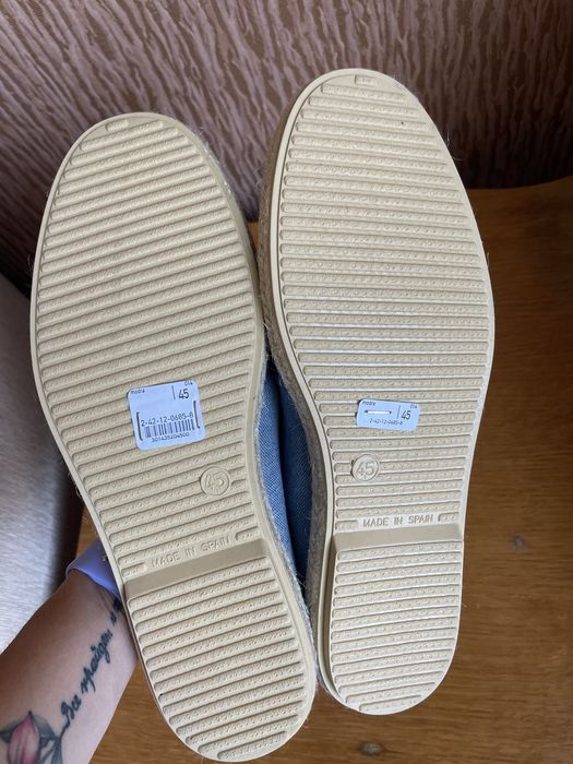 Чоловічі еспадрильї (макасини)