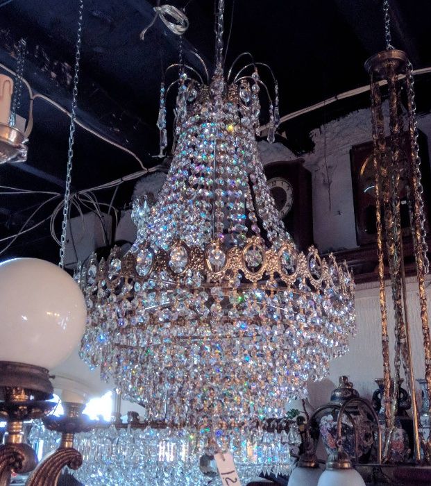 Lustre Cristal 6 Lâmpadas 2