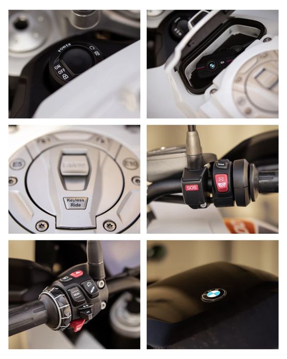 Bmw s1000xr pack m carbono escape akrapovic completo titânio