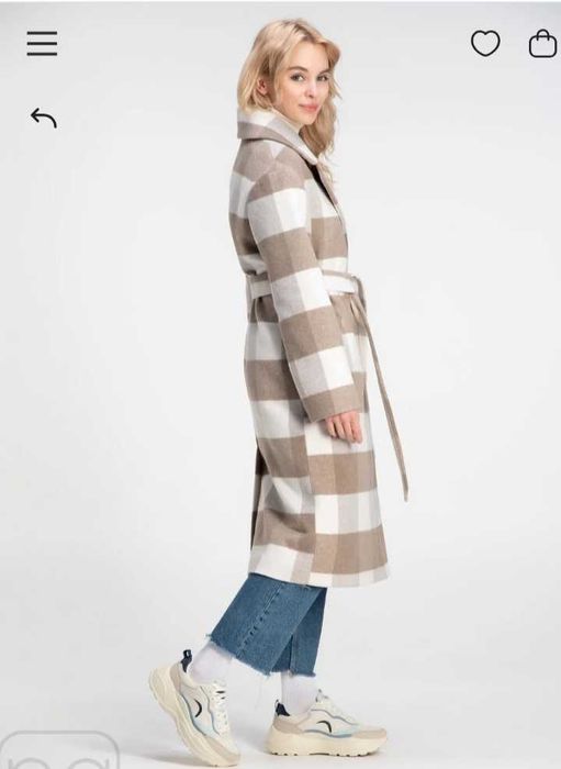 Вишукане пальто на осінь