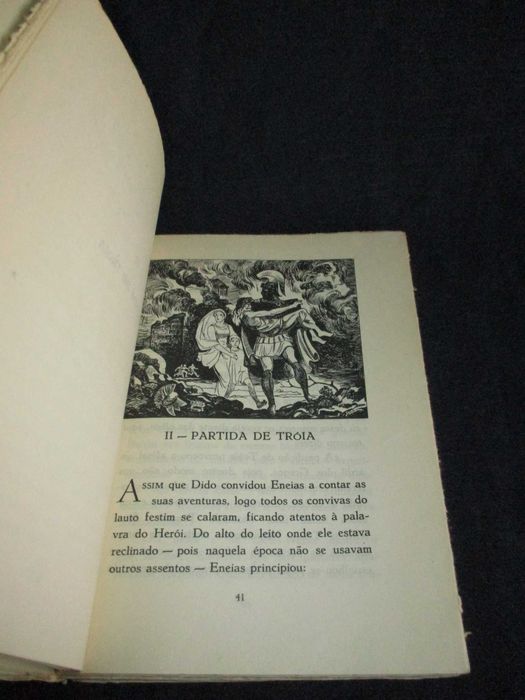 Livro A Eneida de Virgílio Contada às Crianças e ao Povo João Barros