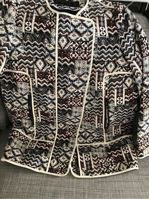 Casaco estilo étnico, Zara, tamanho S