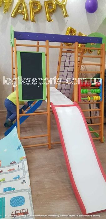 Горка, спортивный детский комплекс "Карапуз" качели