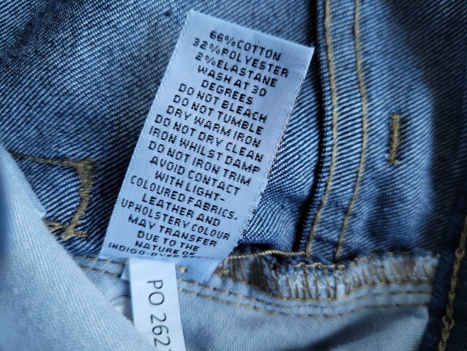 Jeansy spodnie damskie Boohoo 38,M wysoki stan high waist