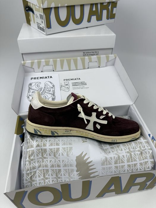 Кеди чоловічі Premiata BSKT CLAY VAR.7707 Оригінал 40-46