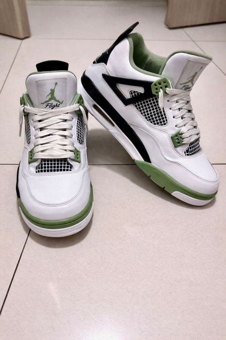 buty Jordan 4 zielone