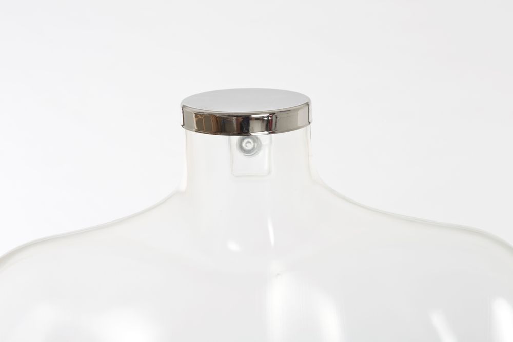 Busto feminino, plástico, transparente