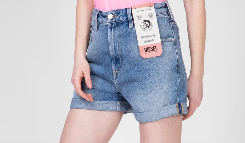 Джинсові шорти Diesel, оригінал