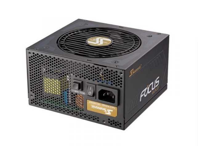 Fonte alimentação 650W Seasonic 80+ Gold