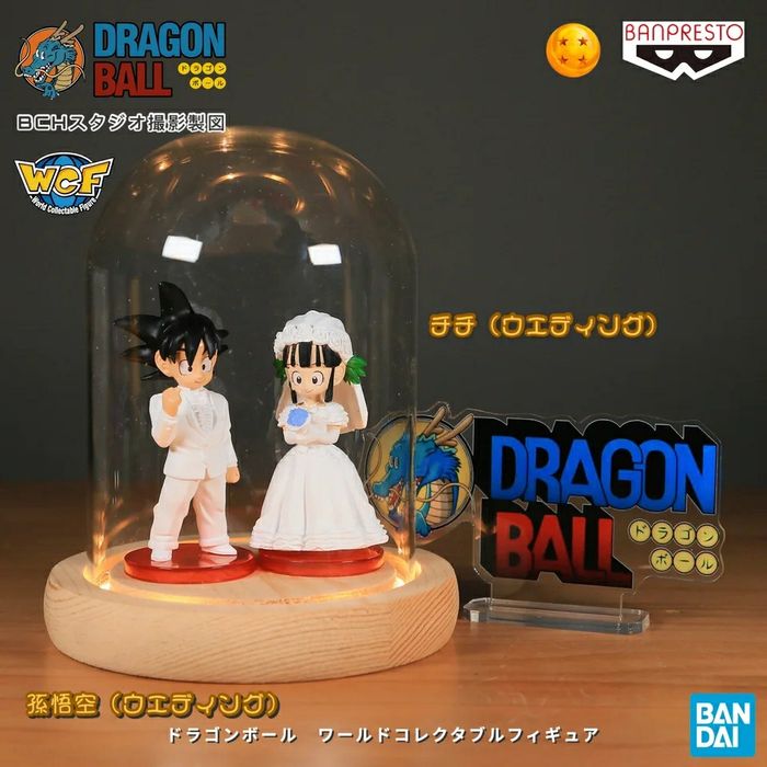 Figuras Casamento Son Goku e Kika