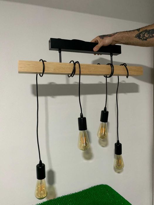 Candeeiro Teto Suspenso TOWNSHEND com Lâmpadas