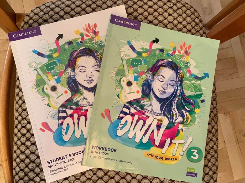 OWN IT 3 workbook and student book with DIGITAL Pack Cambridge