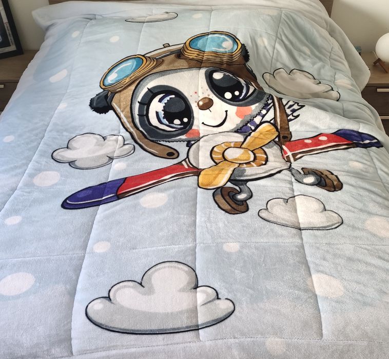 Edredom cama solteiro