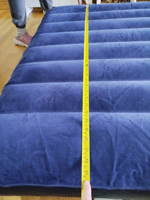 Colchão insuflável + máquina para campismo