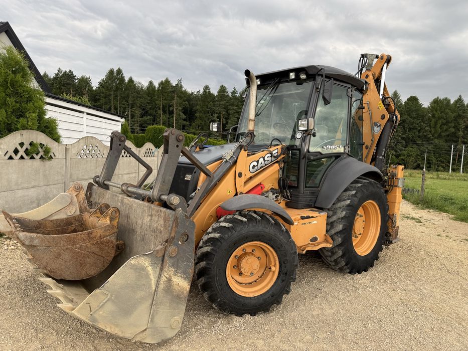 Case 590 ST 120km Joystik 2014r 3lyzki  koparko ladowarka cat jcb